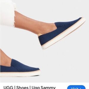 UGG Navy Textured women’s Loafers